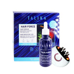 Hårdressingssæt Talika Hair Force Lote Anti-fall 2 stk. til kvinder produktemballage