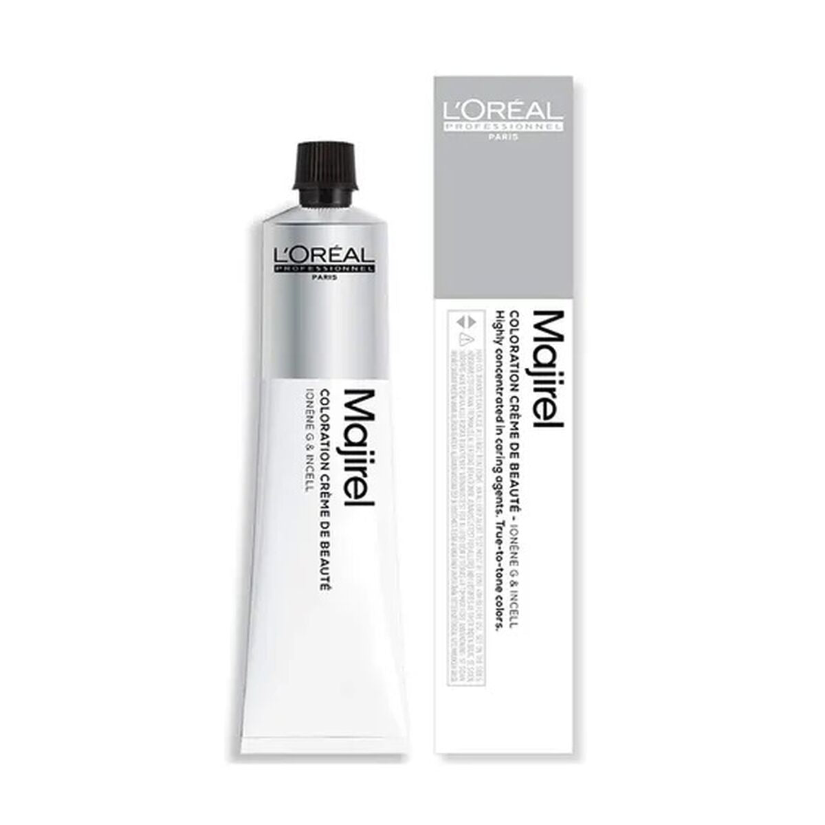 Permanent farve creme L'Oreal Professionnel Paris Majirel Ionene G Nº 7,82 50 ml til kvinder hudpleje emballage