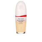Flydende Make Up Base Shiseido Revitalessence Skin Glow Nº 130 30 ml produktemballage