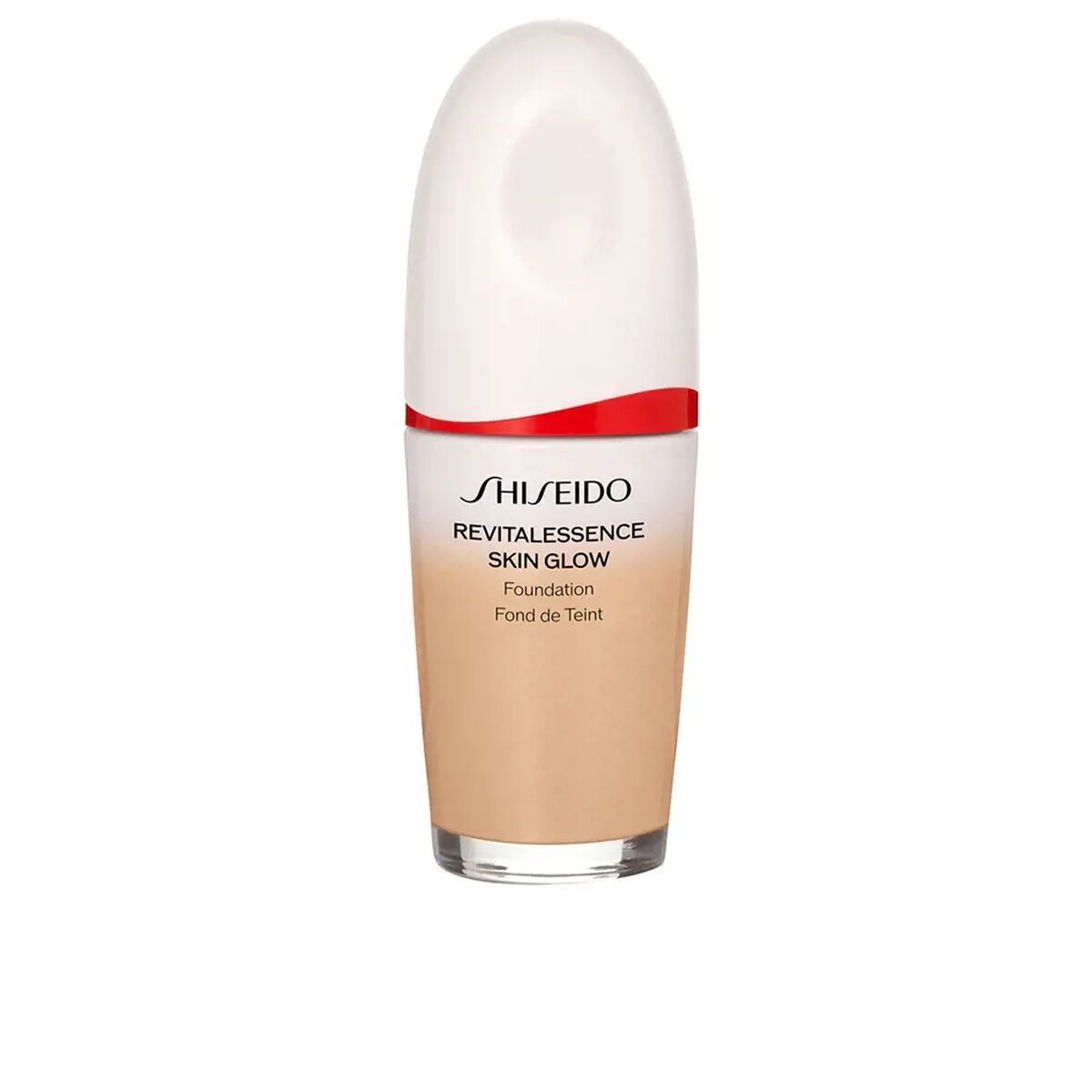 Flydende Make Up Base Shiseido Revitalessence Skin Glow Nº 310 30 ml produktemballage