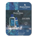 Herreparfumesæt Alvarez Gomez YACHT MARINE 2 stykker til mænd produktemballage