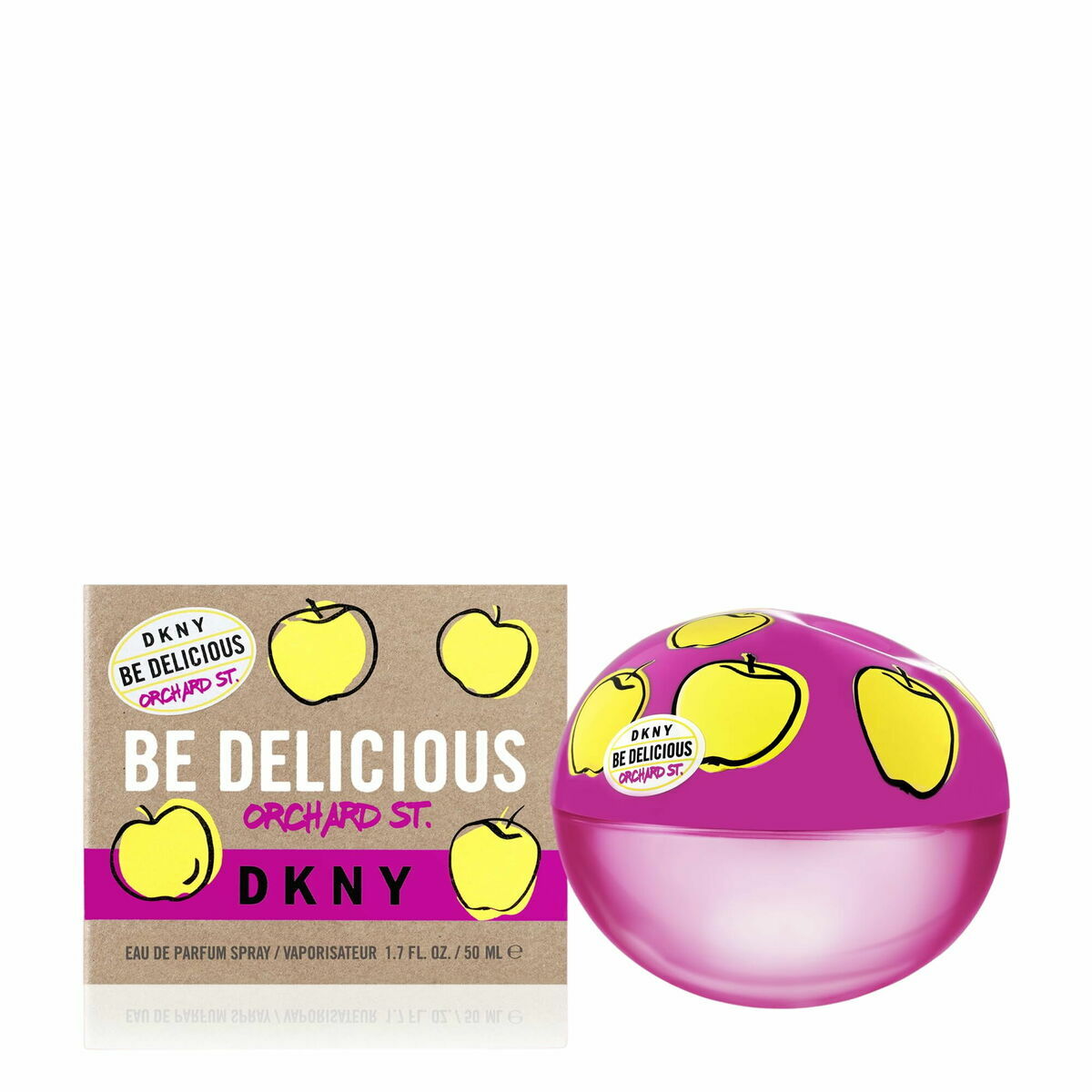 Dameparfume Donna Karan LÆKKER KOLLEKTION EDP 50 ml Be Delicious Orchard St. til kvinder flaske