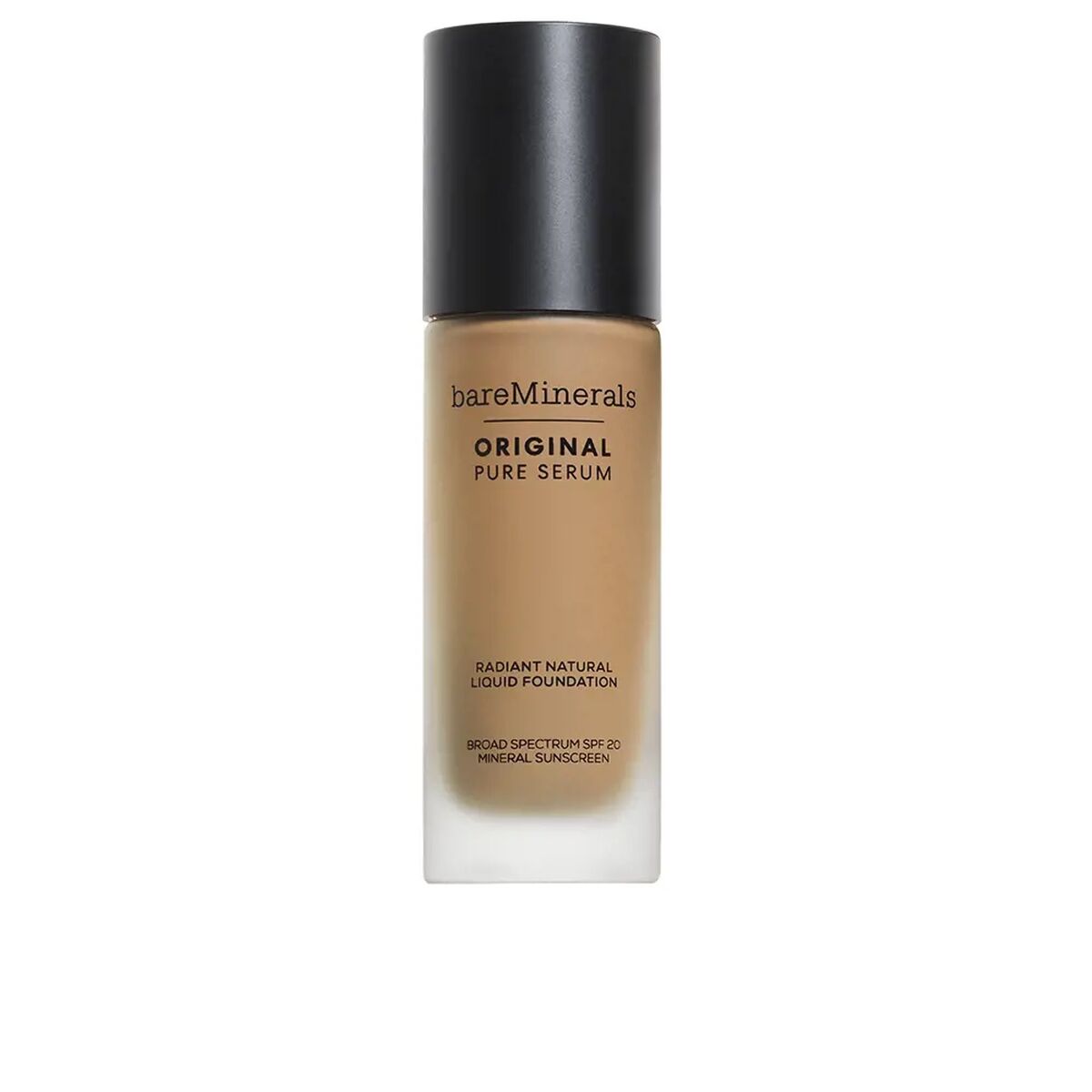 Flydende Make Up Base bareMinerals Original Pure Serum Medium Warm 3 Spf 20 30 ml serumflaske