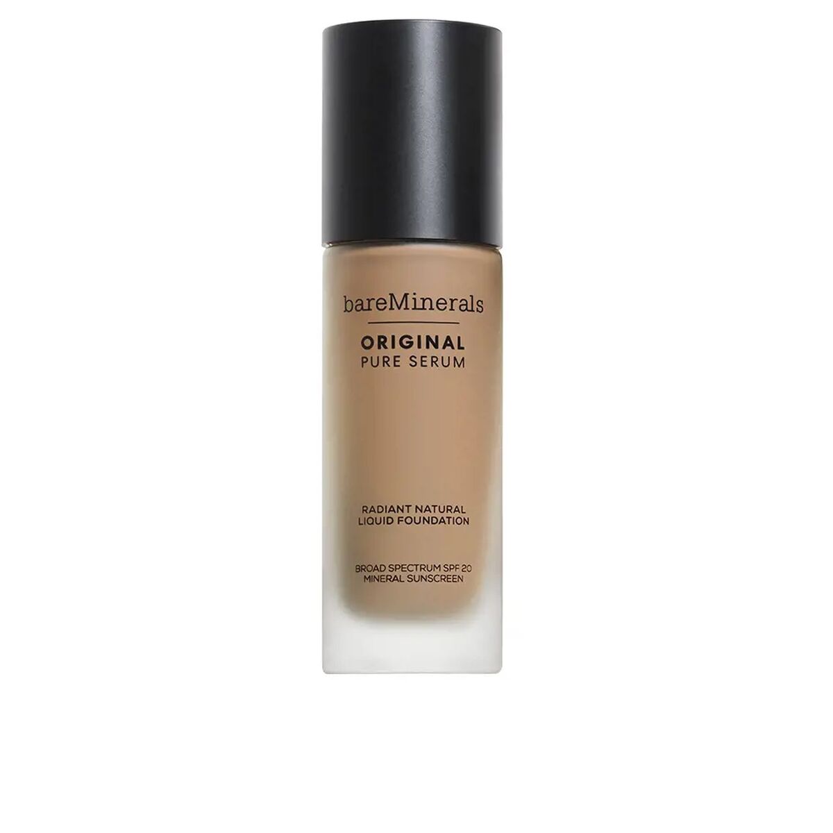 Flydende Make Up Base bareMinerals Original Pure Serum Medium Cool 3,5 Spf 20 30 ml serumflaske