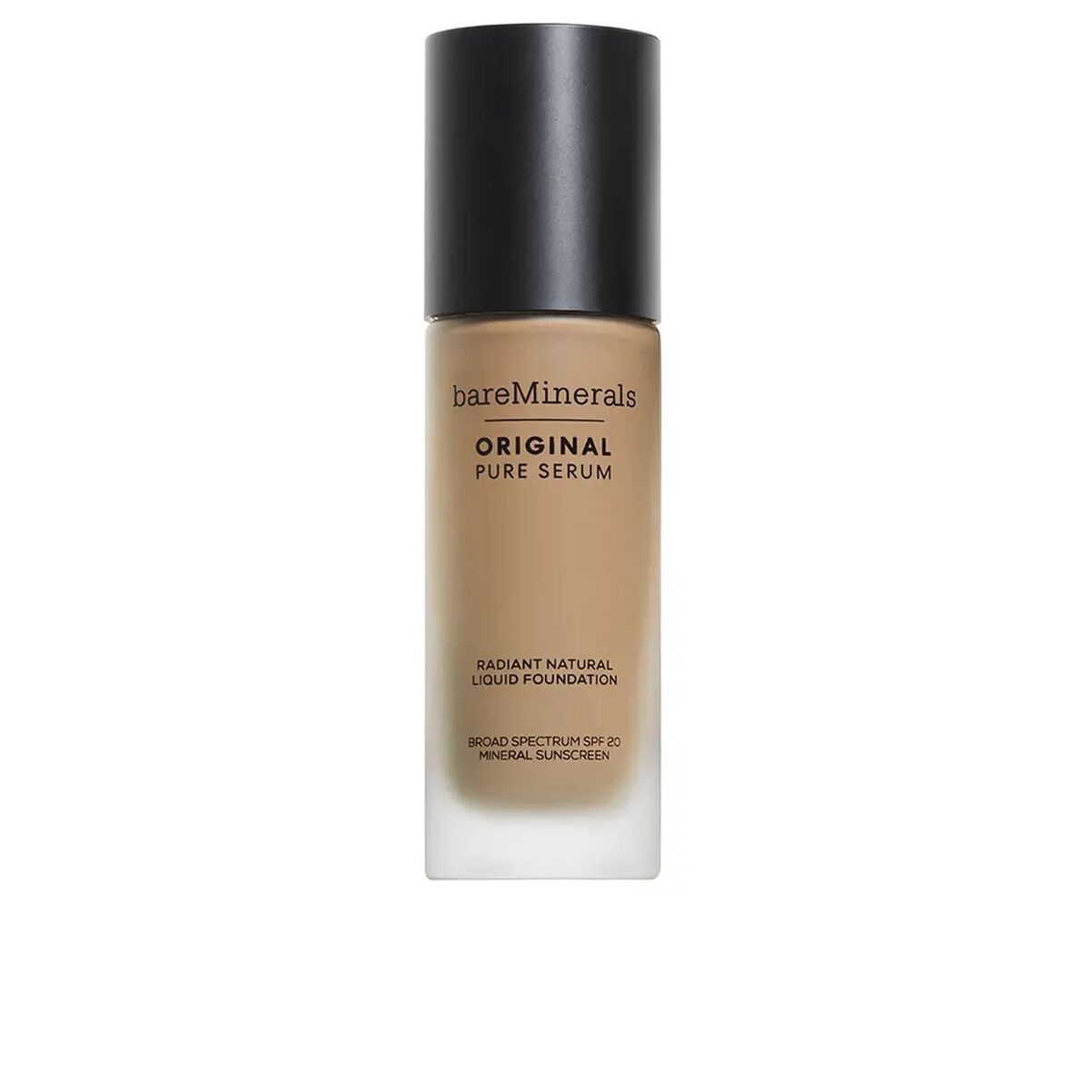 Flydende Make Up Base bareMinerals Original Pure Serum Medium Neutral 3,5 Spf 20 30 ml serumflaske
