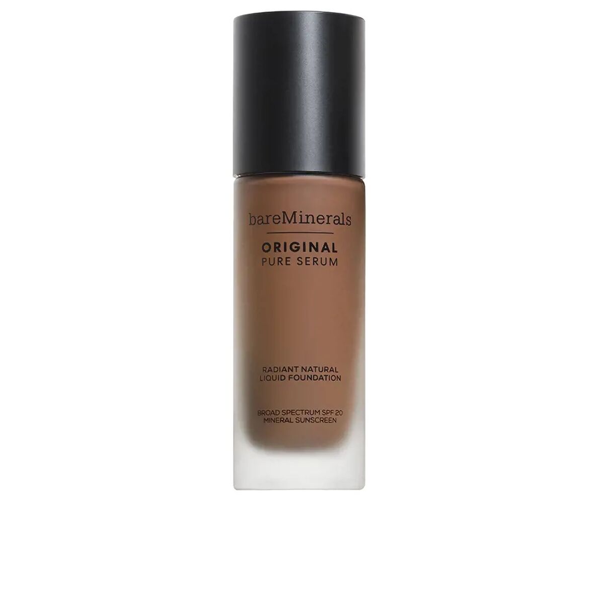 Flydende Make Up Base bareMinerals Original Pure Serum Deep Cool 5 Spf 20 30 ml serumflaske