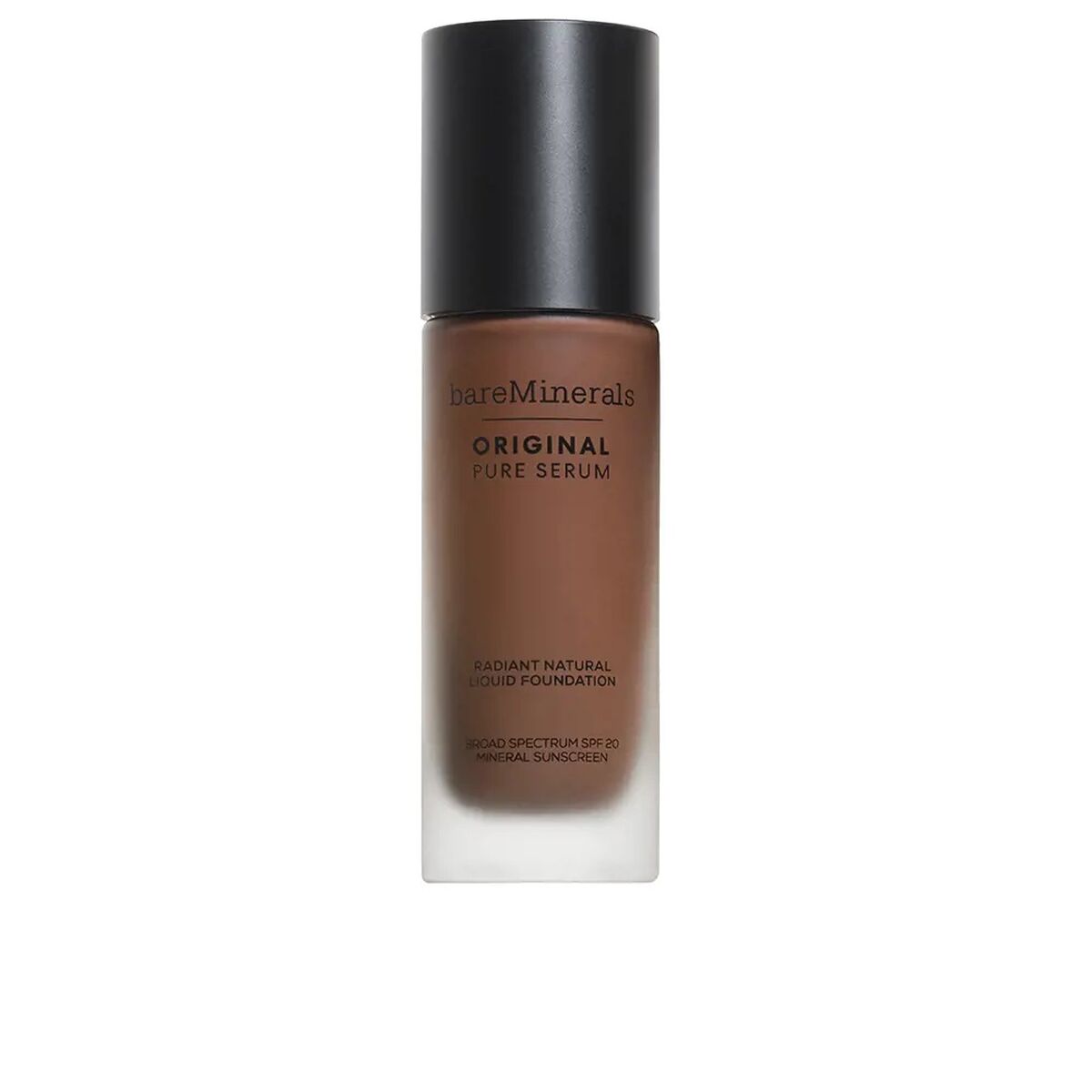 Flydende Make Up Base bareMinerals Original Pure Serum Deep Cool 6 Spf 20 30 ml serumflaske