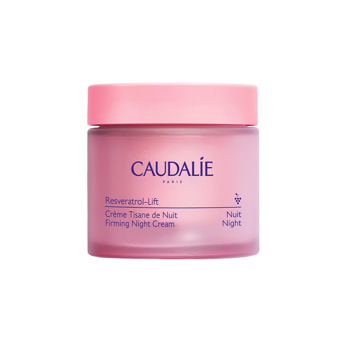 Natcreme Caudalie Resveratrol Lift 50 ml til kvinder hudpleje emballage
