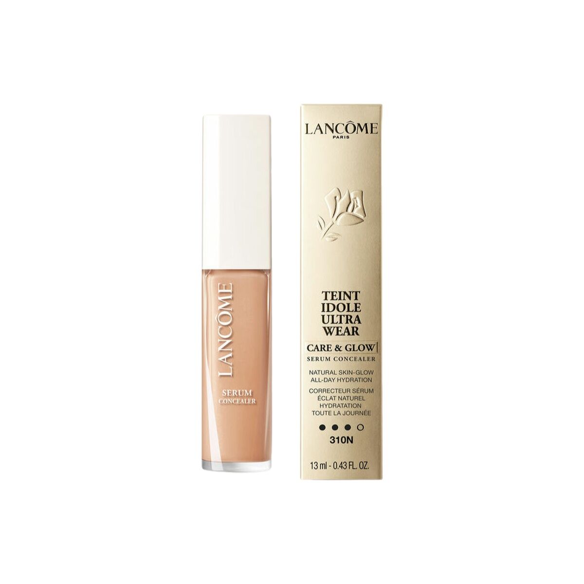Ansigtskorrektor Lancôme Teint Idole Ultra Wear N Nº 310N 13,5 ml produktemballage 13,5 ml