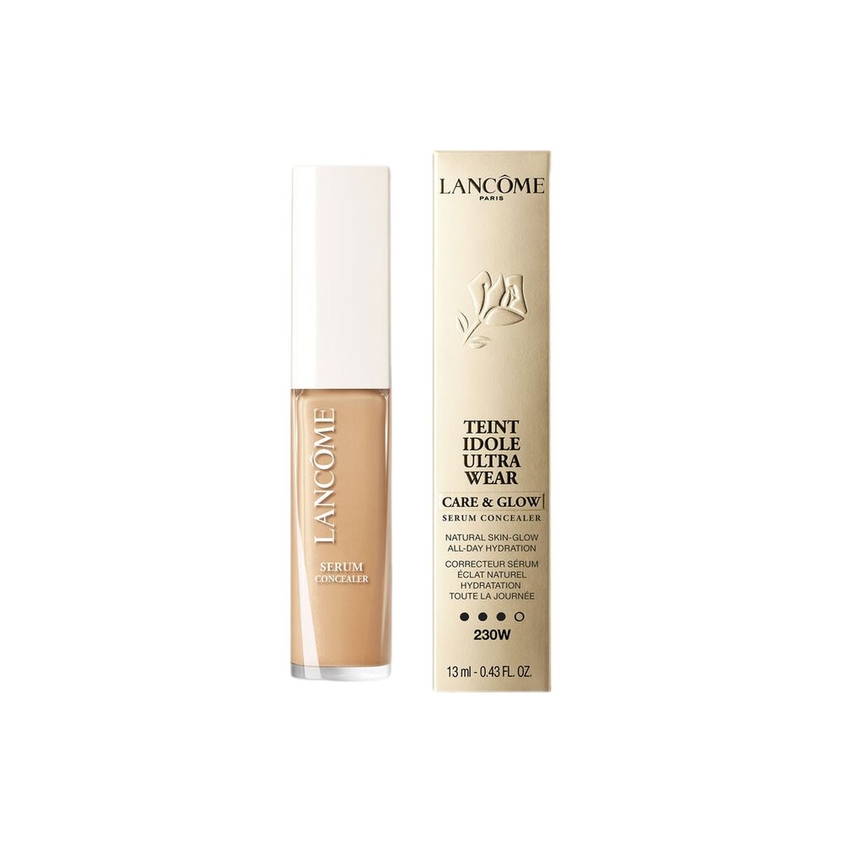 Ansigtskorrektor Lancôme Teint Idole Ultra Wear W Nº 230W 13,5 ml 13,5 ml produktemballage