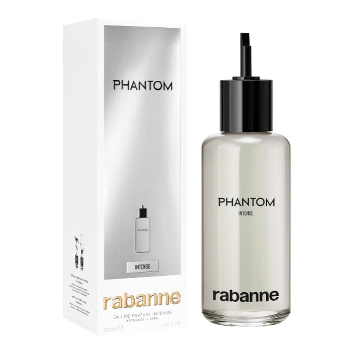 Herreparfume Paco Rabanne Phantom Intense EDT 200 ml til mænd flaske