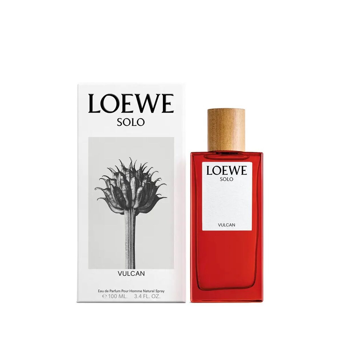 Herreparfume Loewe Solo Vulcan EDP 50 ml til mænd flaske