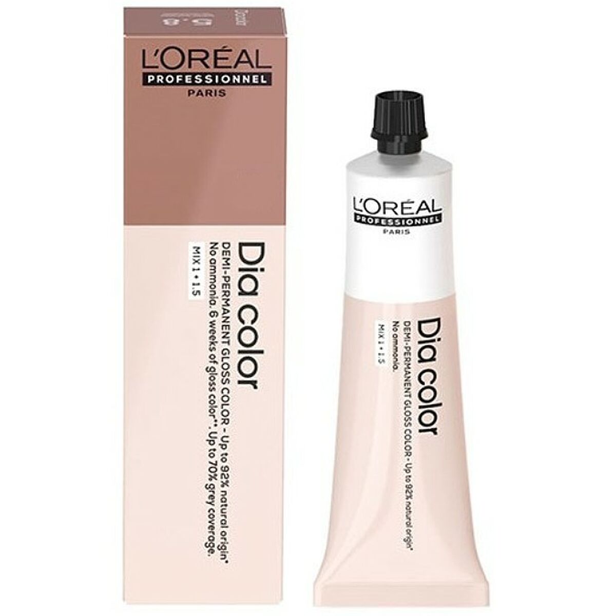 Semi-permanent farvestof L'Oreal Professionnel Paris DIA COLOR Nº 8.1 60 ml til Dame produktemballage