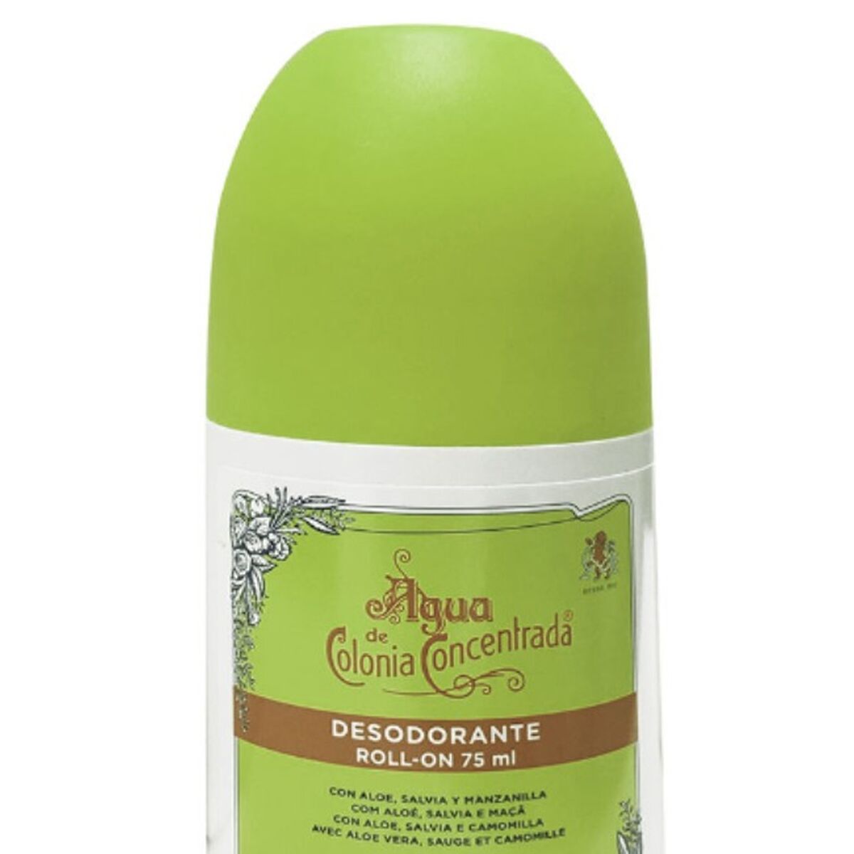Roll-On Deodorant Alvarez Gomez Agua de Colonia Concentrada Eau Fraîche 75 ml produktemballage