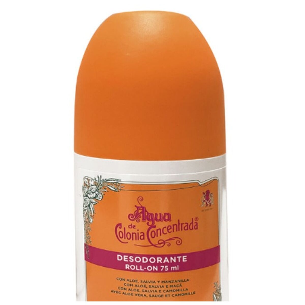 Roll-On Deodorant Alvarez Gomez Agua de Colonia Concentrada Eau d'Orange 75 ml produktemballage