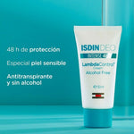 Creme Deodorant Isdin LambdaControl 50 ml Sensitiv hudplejeemballage