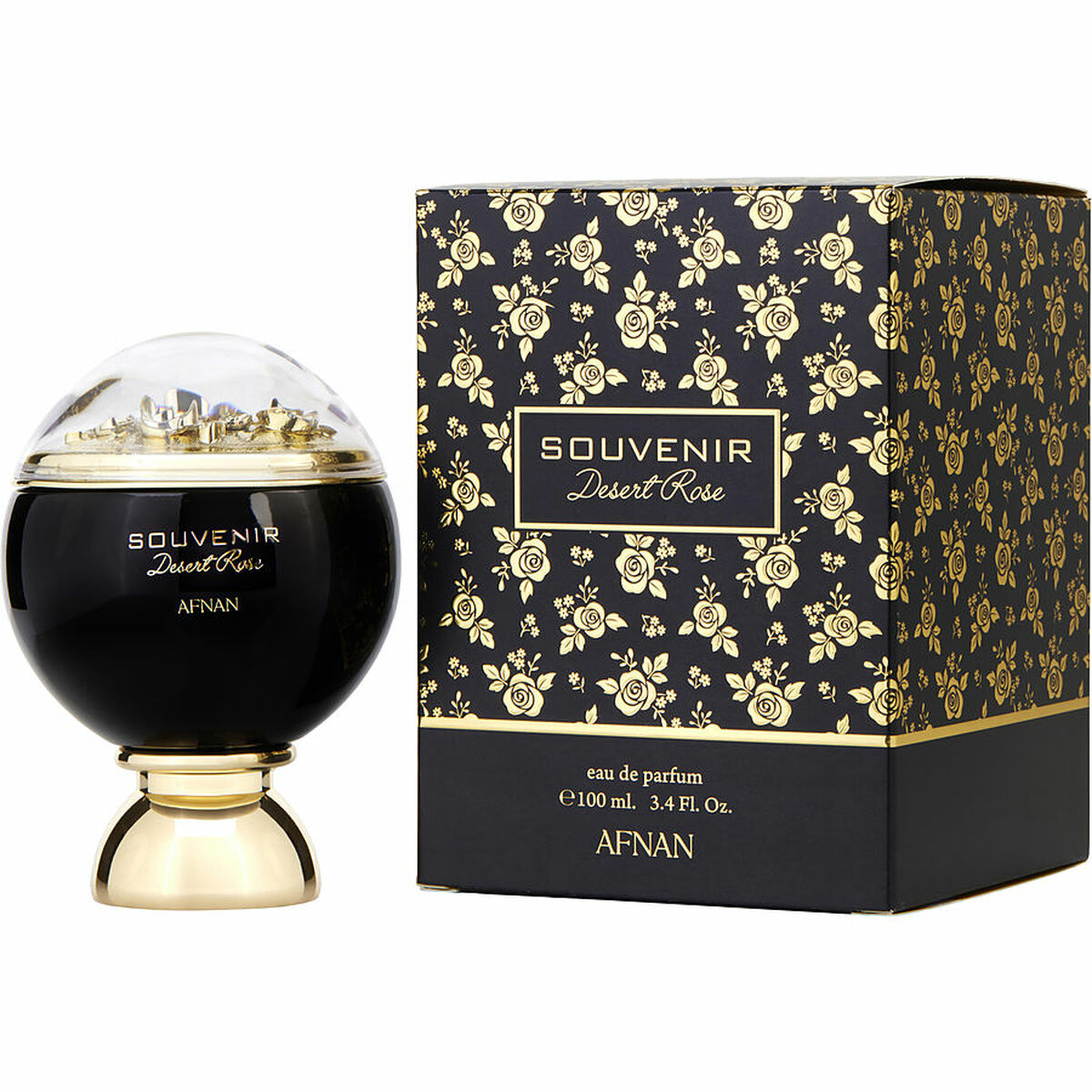 Unisex parfume Afnan SOUVENIR Souvenir Desert Rose EDP 100 ml til kvinder flaske