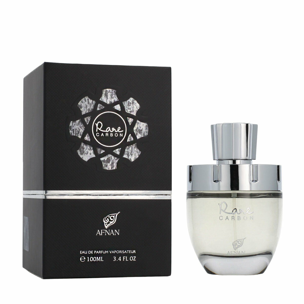 Herreparfume Afnan Rare Carbon EDP 100 ml flaske