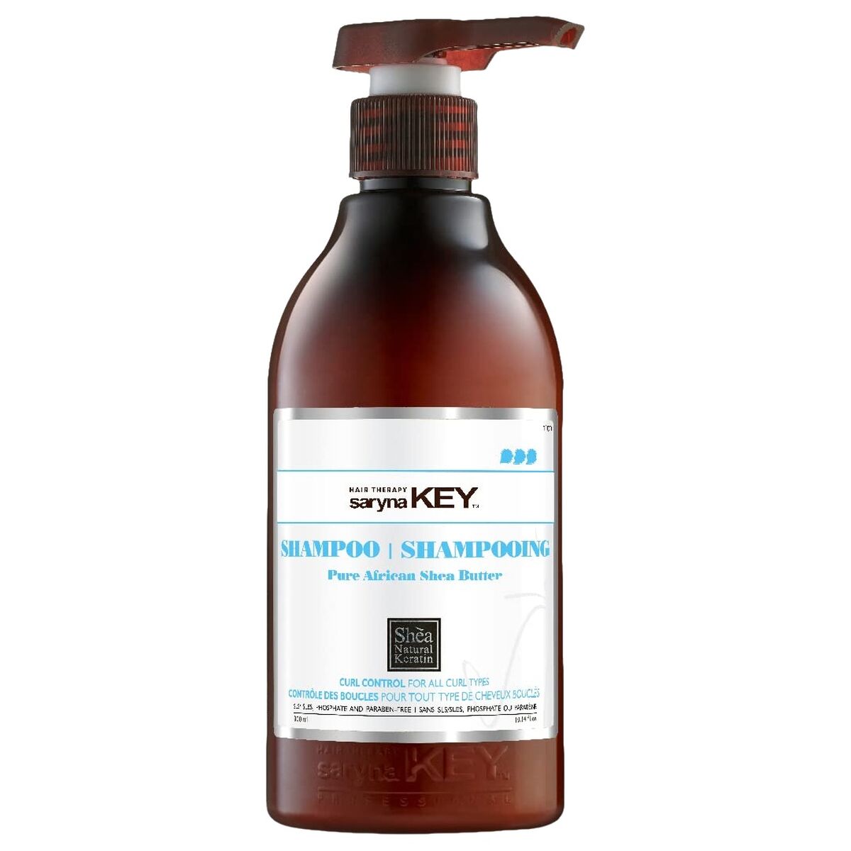 Shampoo Saryna Key CURL CONTROL 300 ml til kvinder shampooflaske