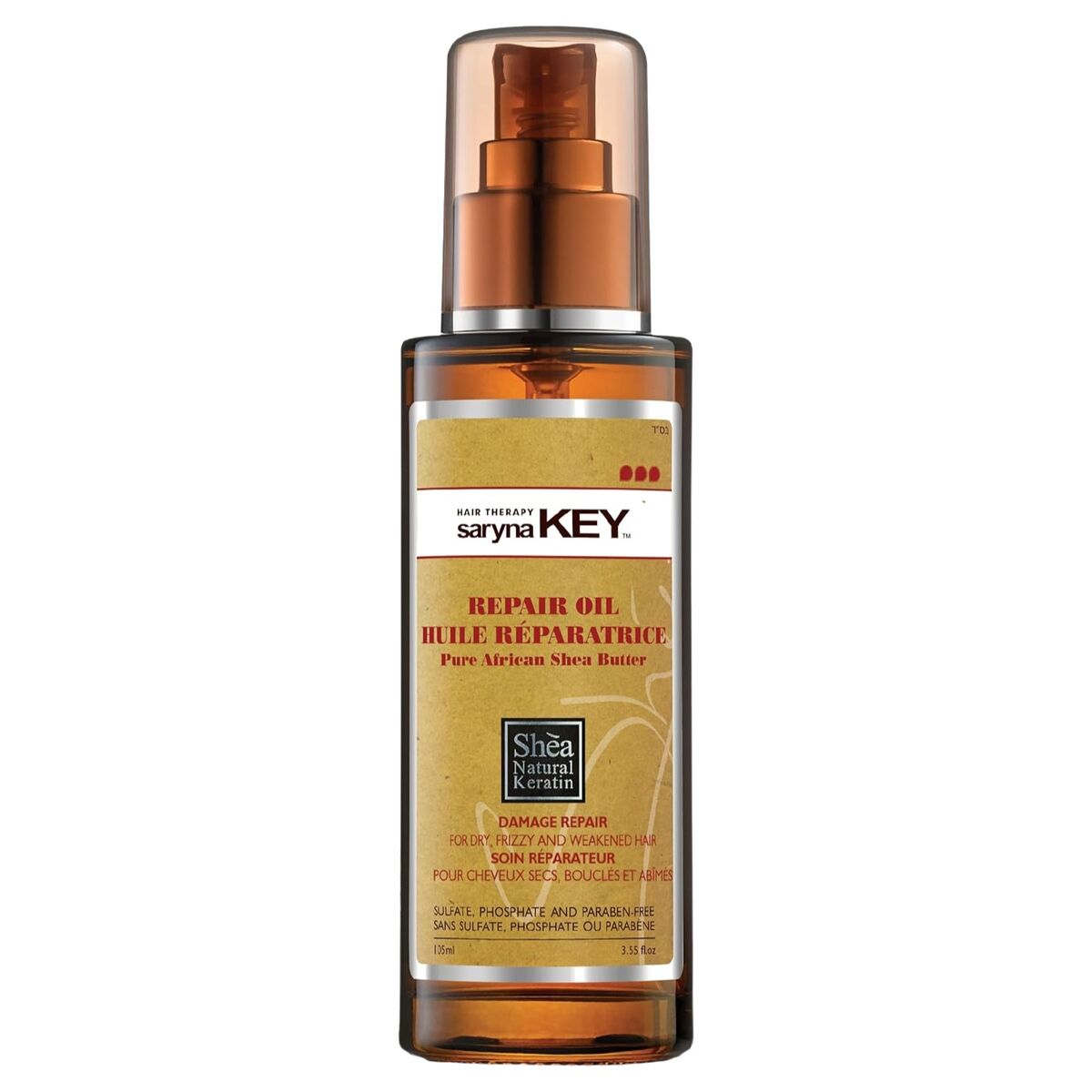Hårmaske Saryna Key DAMAGE REPAIR 105 ml til kvinder hårmaske emballage