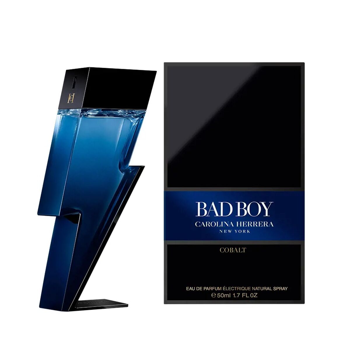 Herreparfume Carolina Herrera Bad Boy Cobalt EDP 50 ml flaske