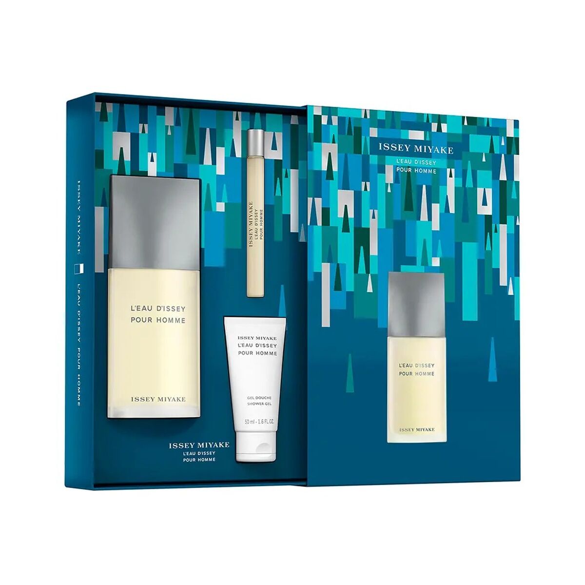 Parfumesæt til kvinder Issey Miyake L'EAU D'ISSEY POUR HOMME EDT 3 dele til mænd flaske