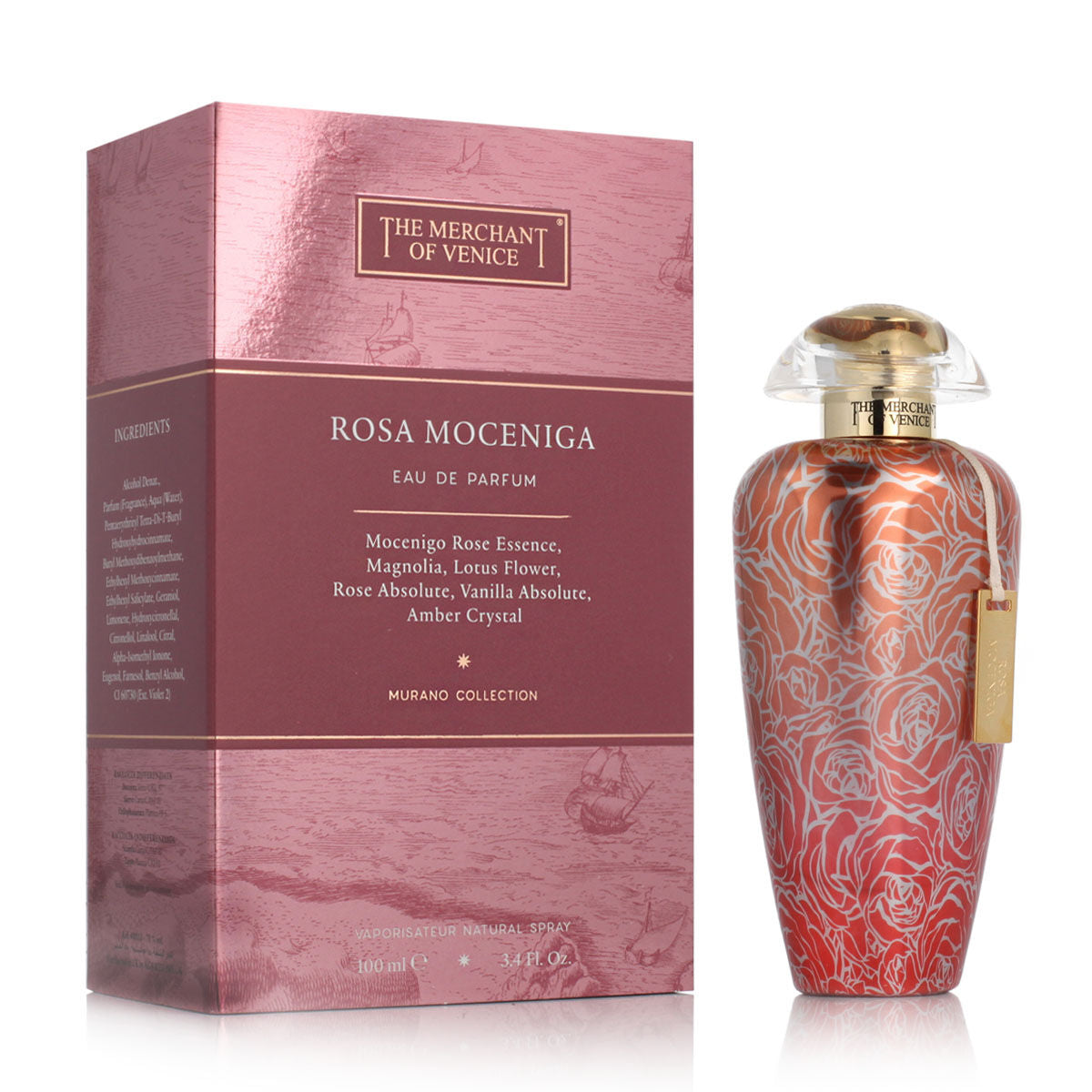 Dameparfume The Merchant of Venice ROSA MOCENIGA 100 ml til Dame-produktemballage