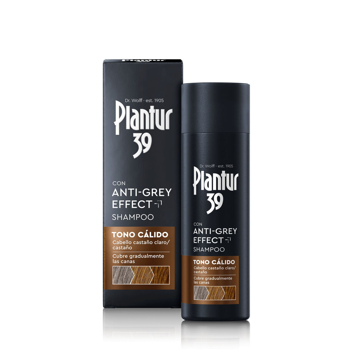 Restorative Shampoo Plantur 39 ANTI-GREY 200 ml shampooflaske