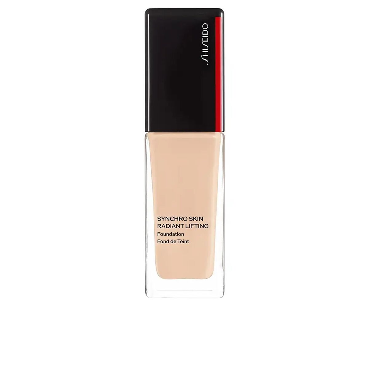 Flydende make-up base Shiseido SYNCHRO SKIN Nº 120 Spf 30 ml produktemballage