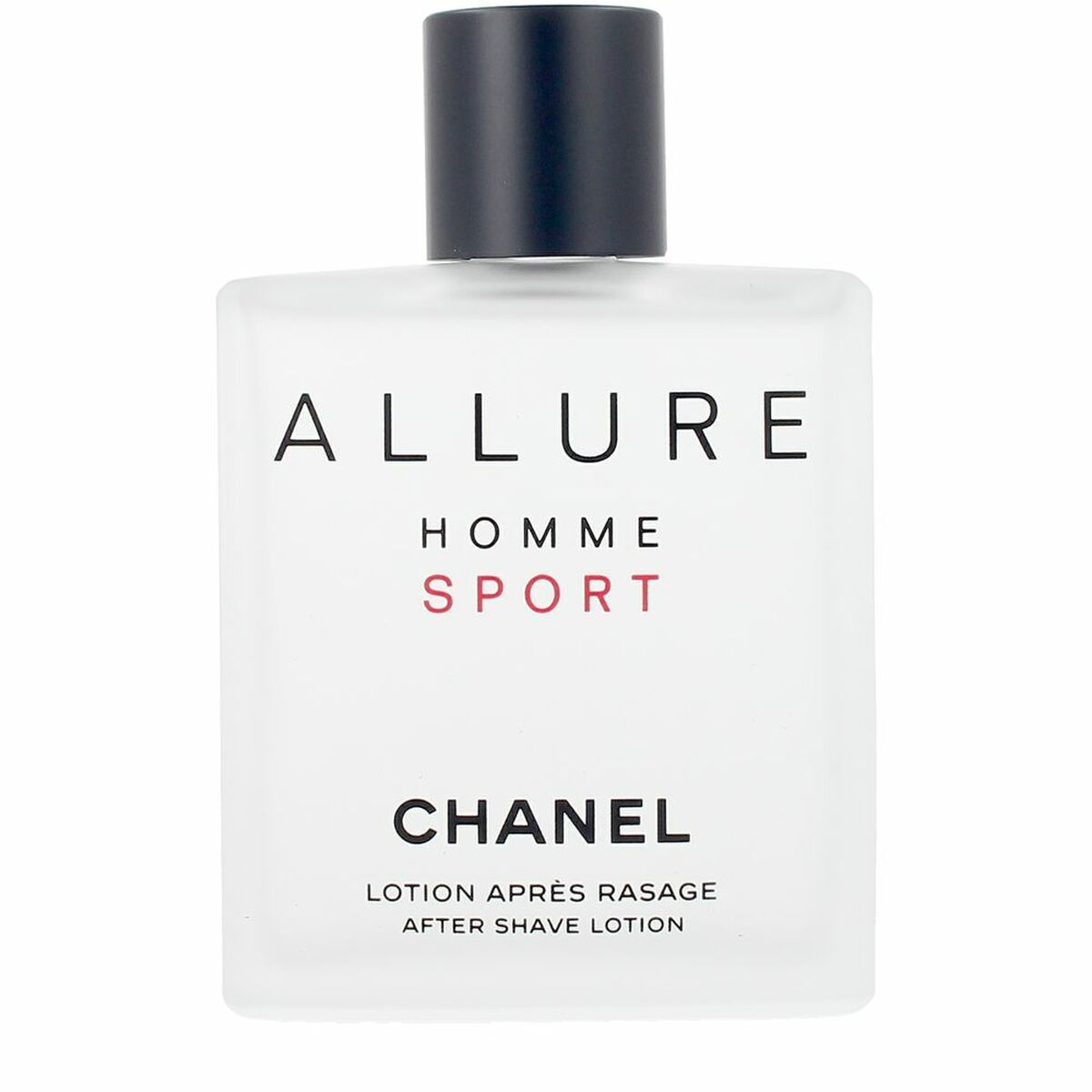 Aftershave Chanel ALLURE HOMME 100 ml produktemballage