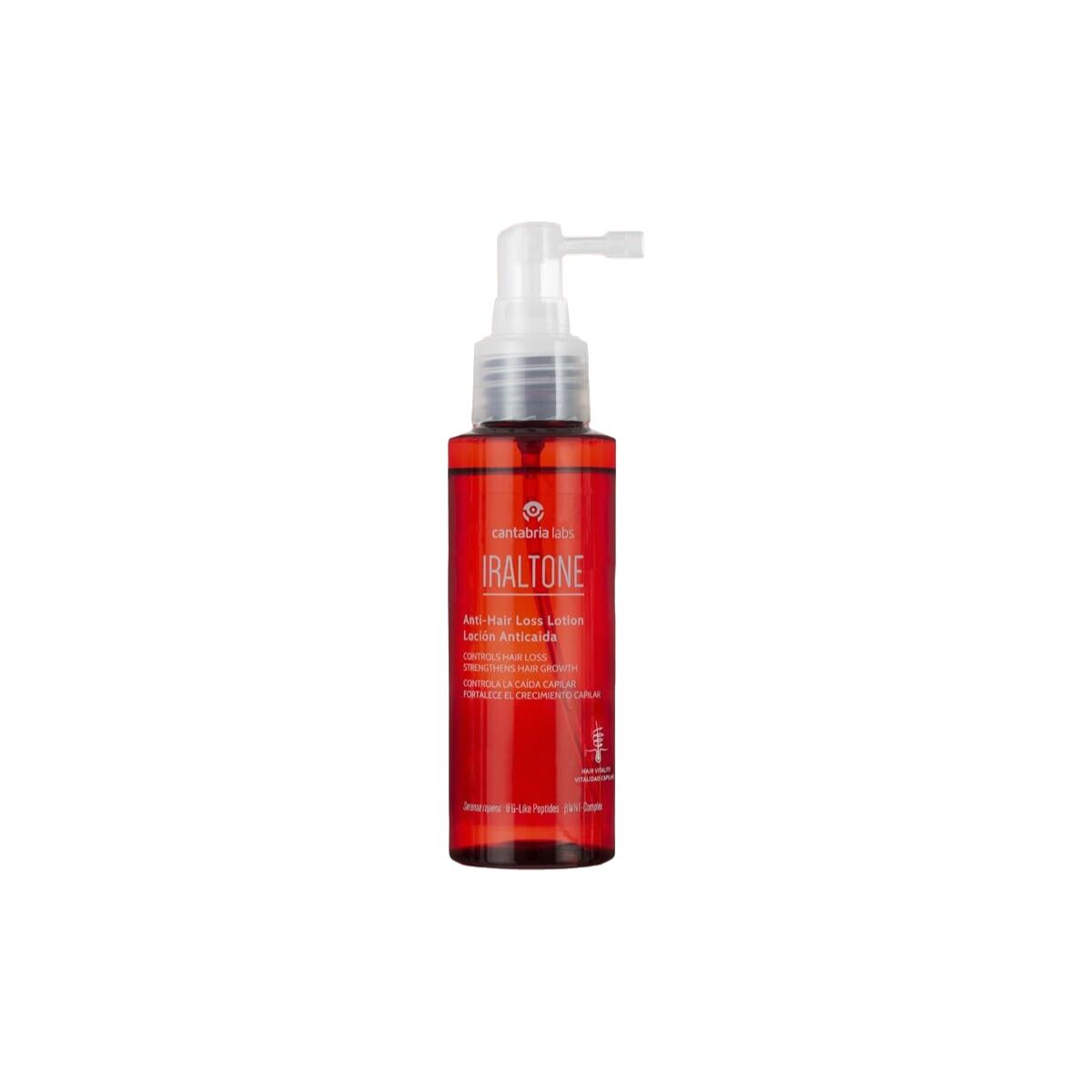 Anti-hårtab Lotion Iraltone CHAMPÚS Y LOCIONES 100 ml hudplejeemballage