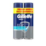 Barbergel Gillette SERIES 200 ml 2 Enheder hudplejeemballage