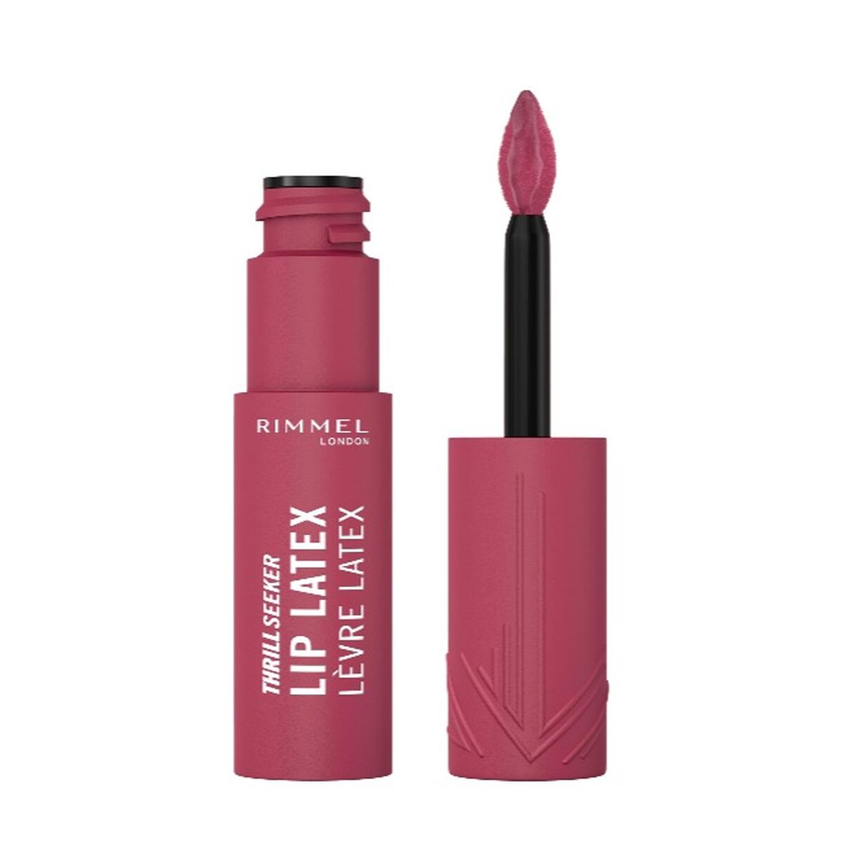 Læbeglans Rimmel London THRILL SEEKER Nº 300-Main Character 6 ml produktemballage