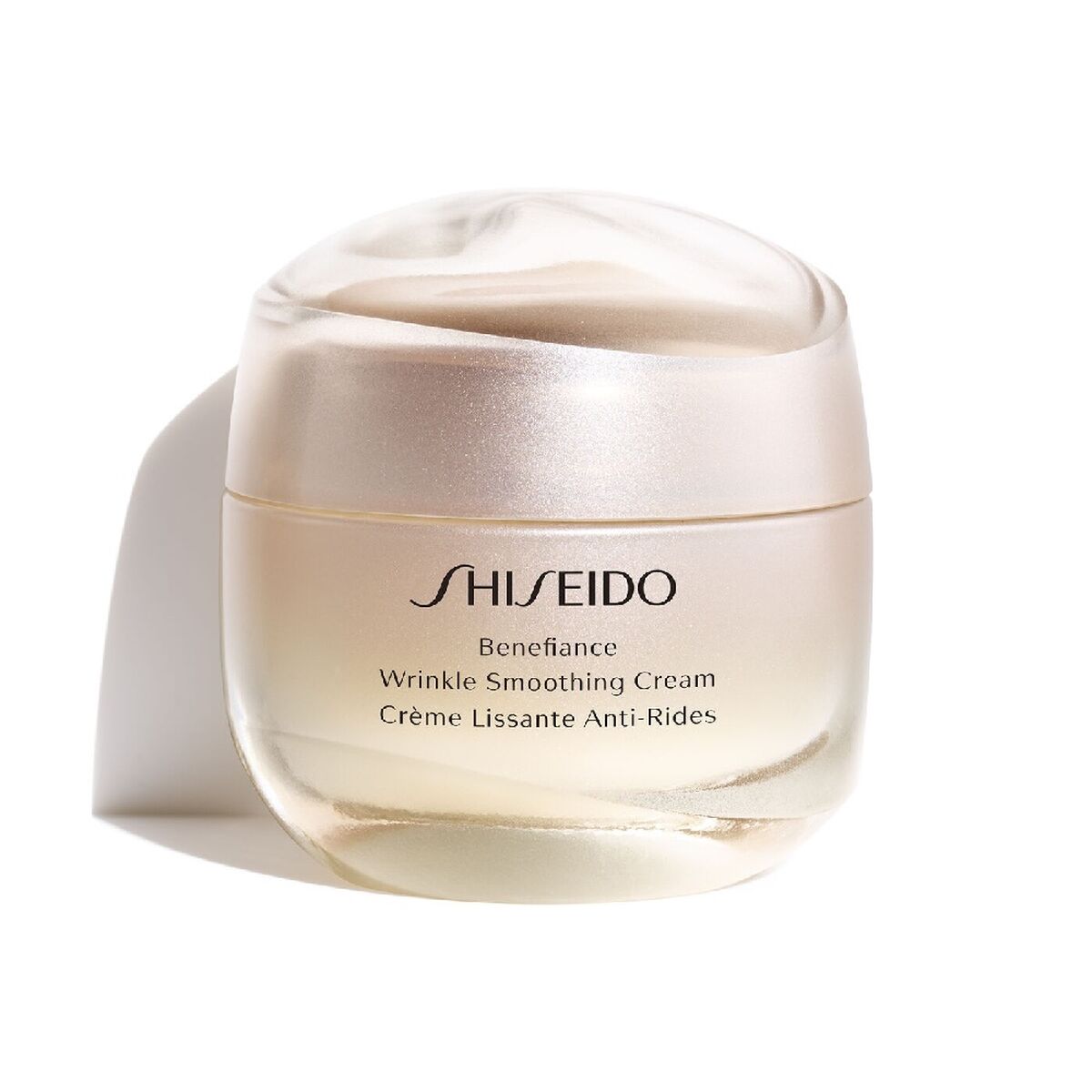 Anti-ageing creme Shiseido Benefiance Rynkeudjævning 50 ml til kvinder hudpleje emballage