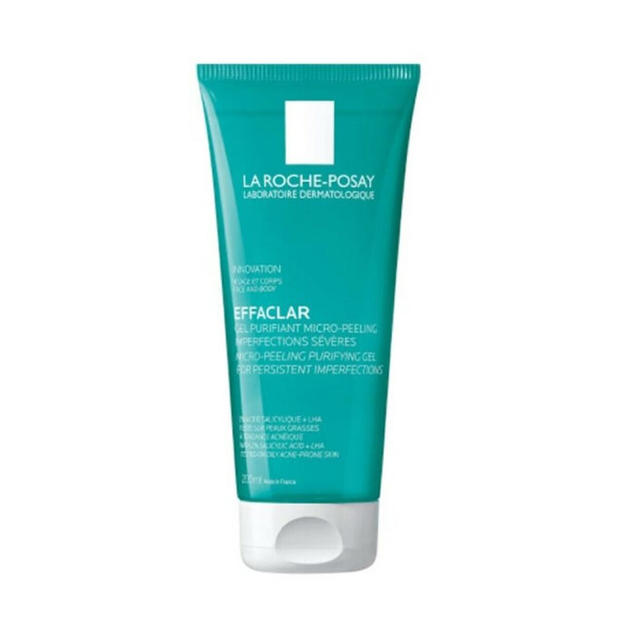 Purifying Facial Gel La Roche Posay 200 ml Exfoliant for Women hudplejeemballage