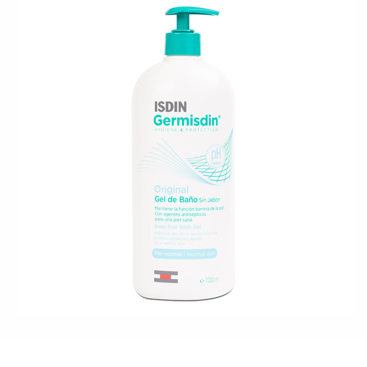 Bath Gel Isdin Germisdin Original 1 L Antiseptisk hudplejeemballage