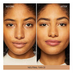 Powder Make-up Base bareMinerals Mat Nº 21 Neutral tan Nº 21-Neutral Tan Spf 15 6 g makeup emballage