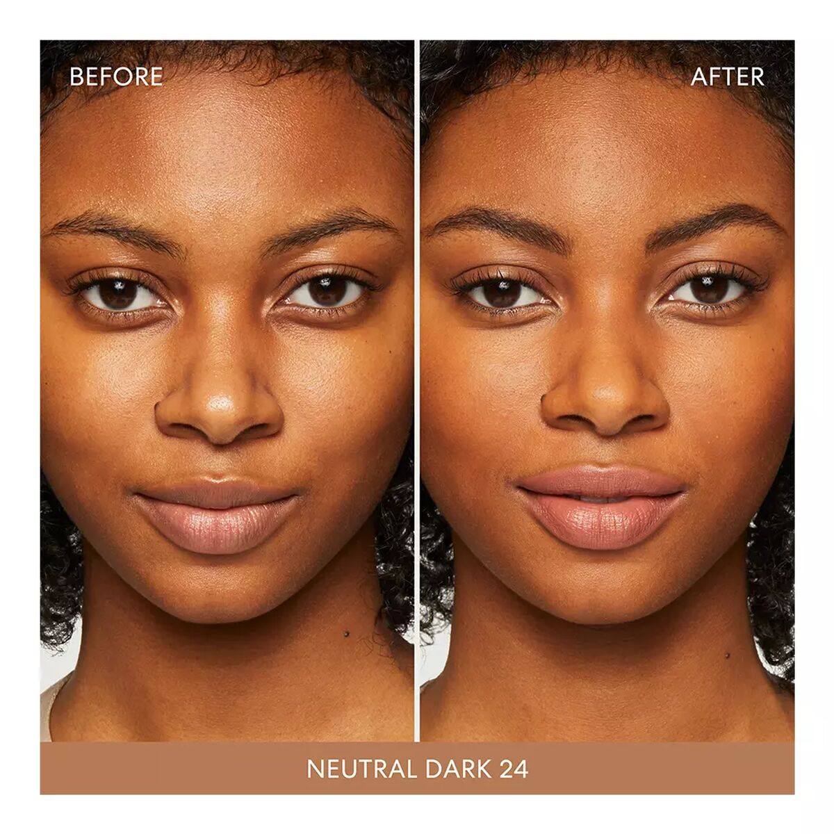Powder Make-up Base bareMinerals Mat Nº 24 Neutral mørk Nº 24-Neutral Dark Spf 15 6 g makeup emballage