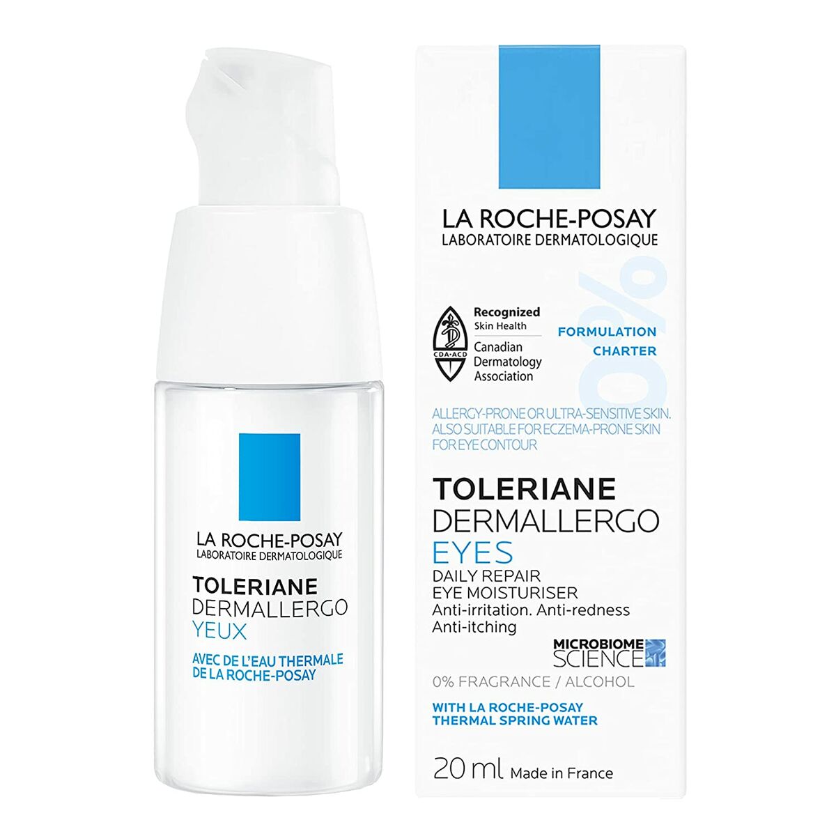Ansigtscreme La Roche Posay Toleriane Dermallergo 20 ml til kvinder hudpleje emballage
