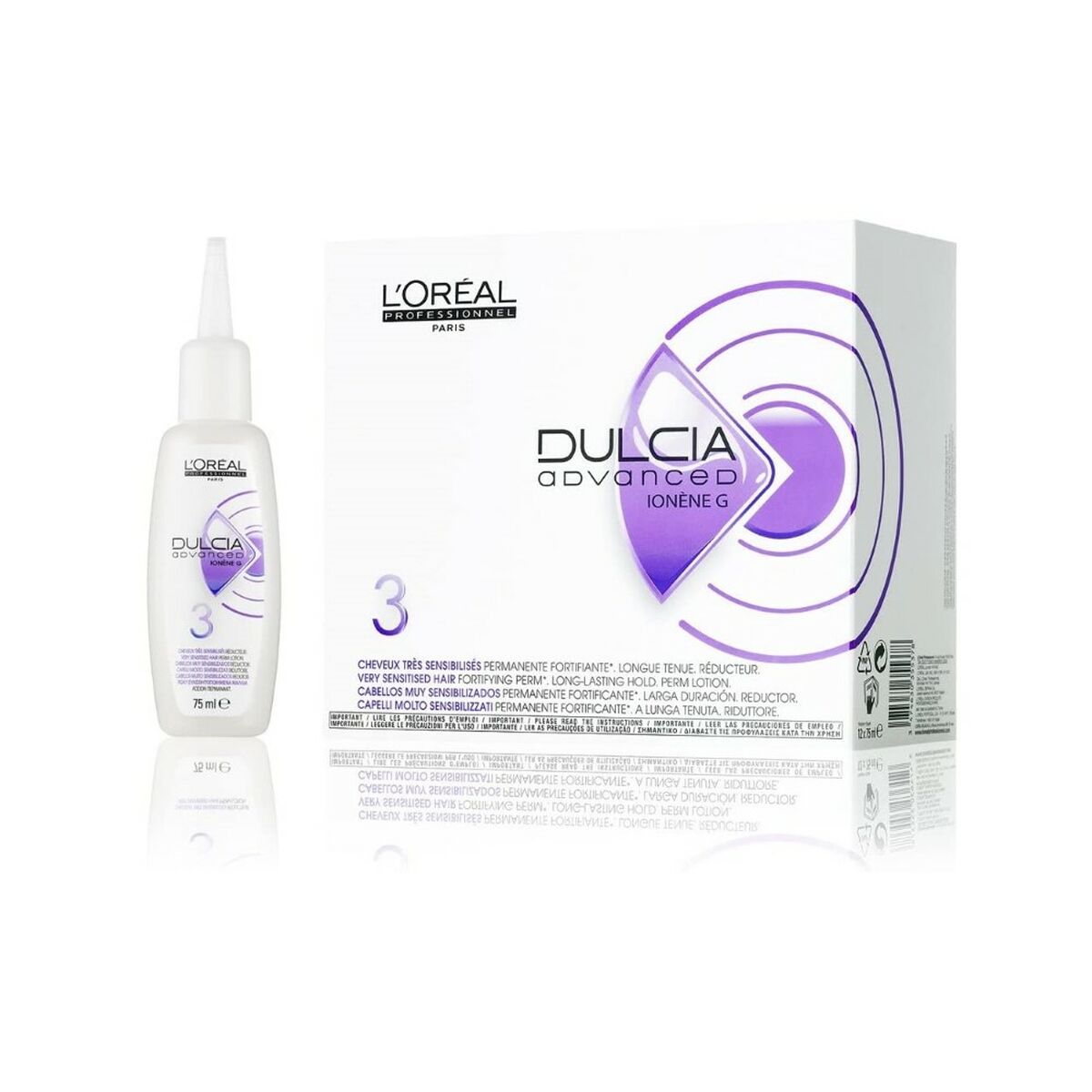 Permanent Color L'Oreal Professionnel Paris Dulcia Advanced 75 ml produktemballage
