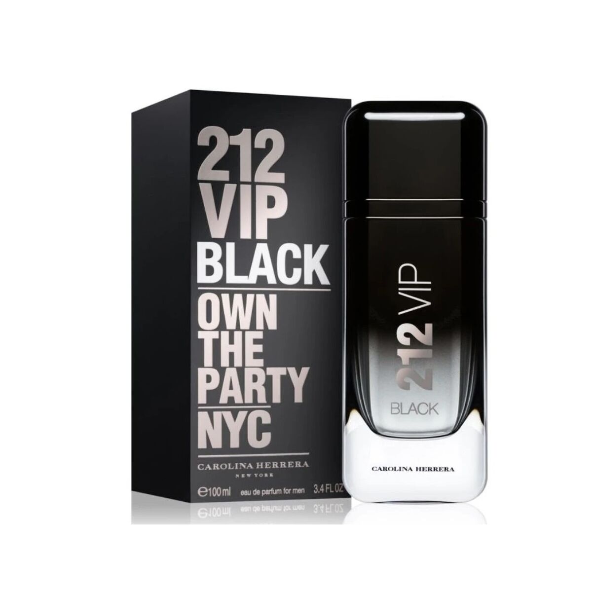 Herreparfume Carolina Herrera 212 VIP MÆND EDP 100 ml 212 Vip Sort til mænd flaske