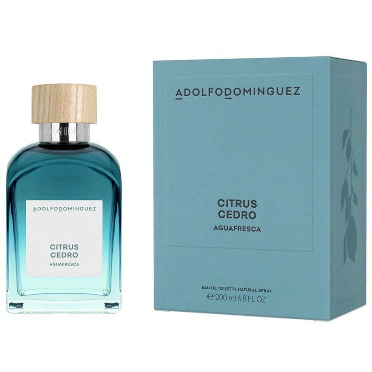 Herreparfume Adolfo Dominguez AGUA FRESCA EDT 200 ml flaske