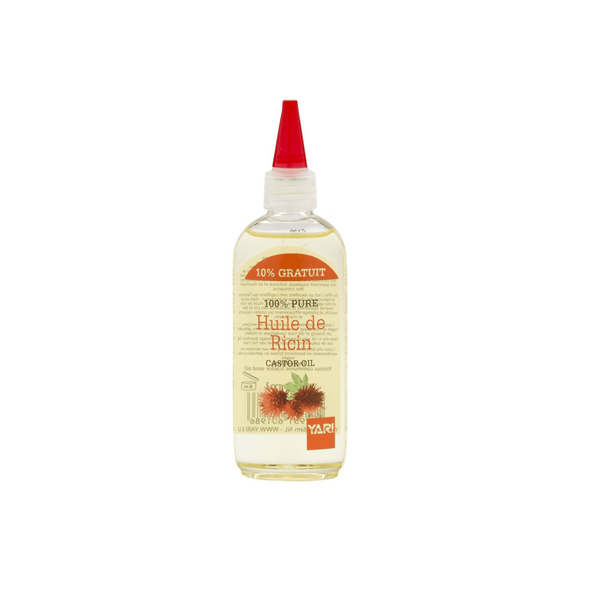 Castor Oil Yari Pure 110 ml til kvinder produktemballage