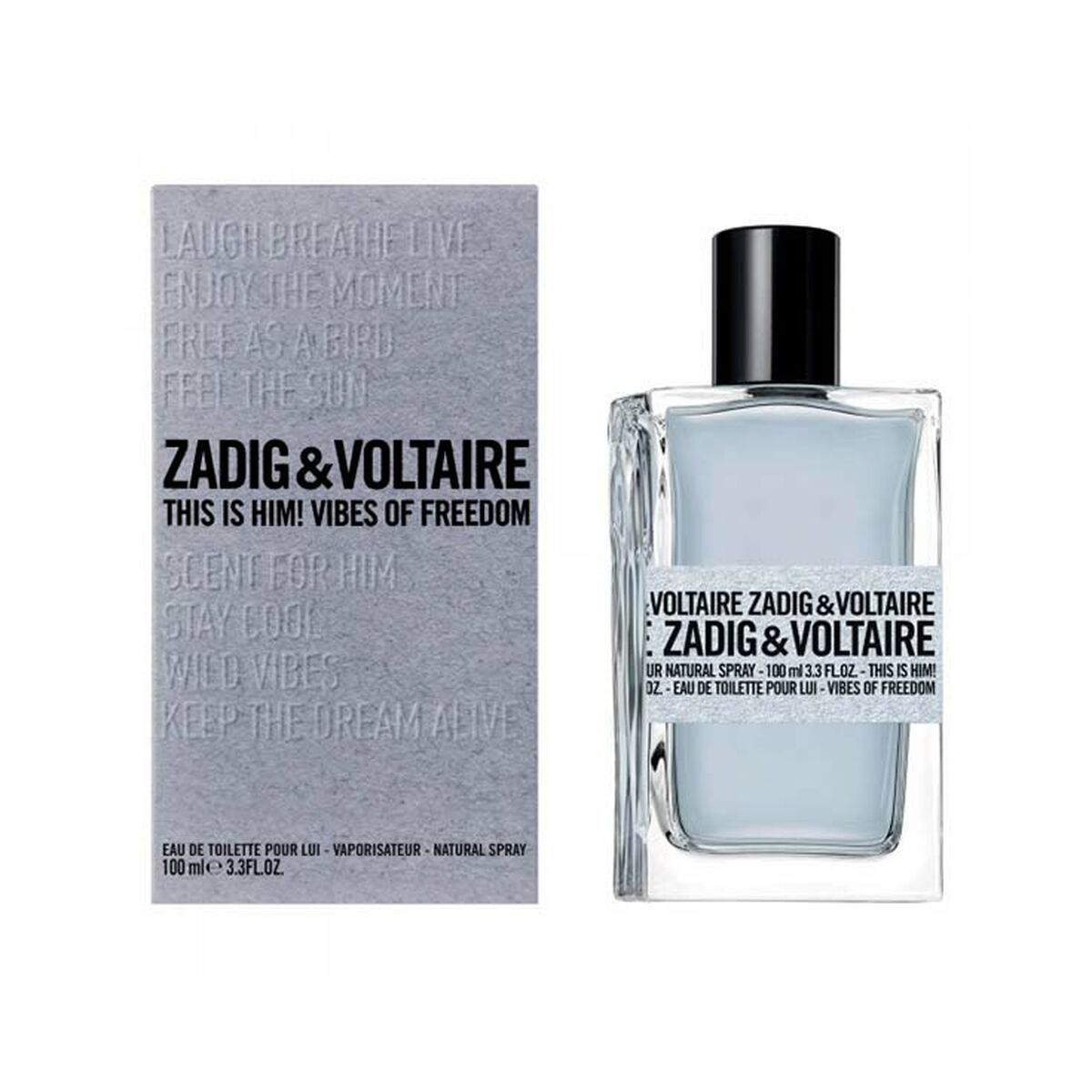 Herreparfume Zadig & Voltaire DETTE ER HAM! EDT 100 ml til mænd flaske