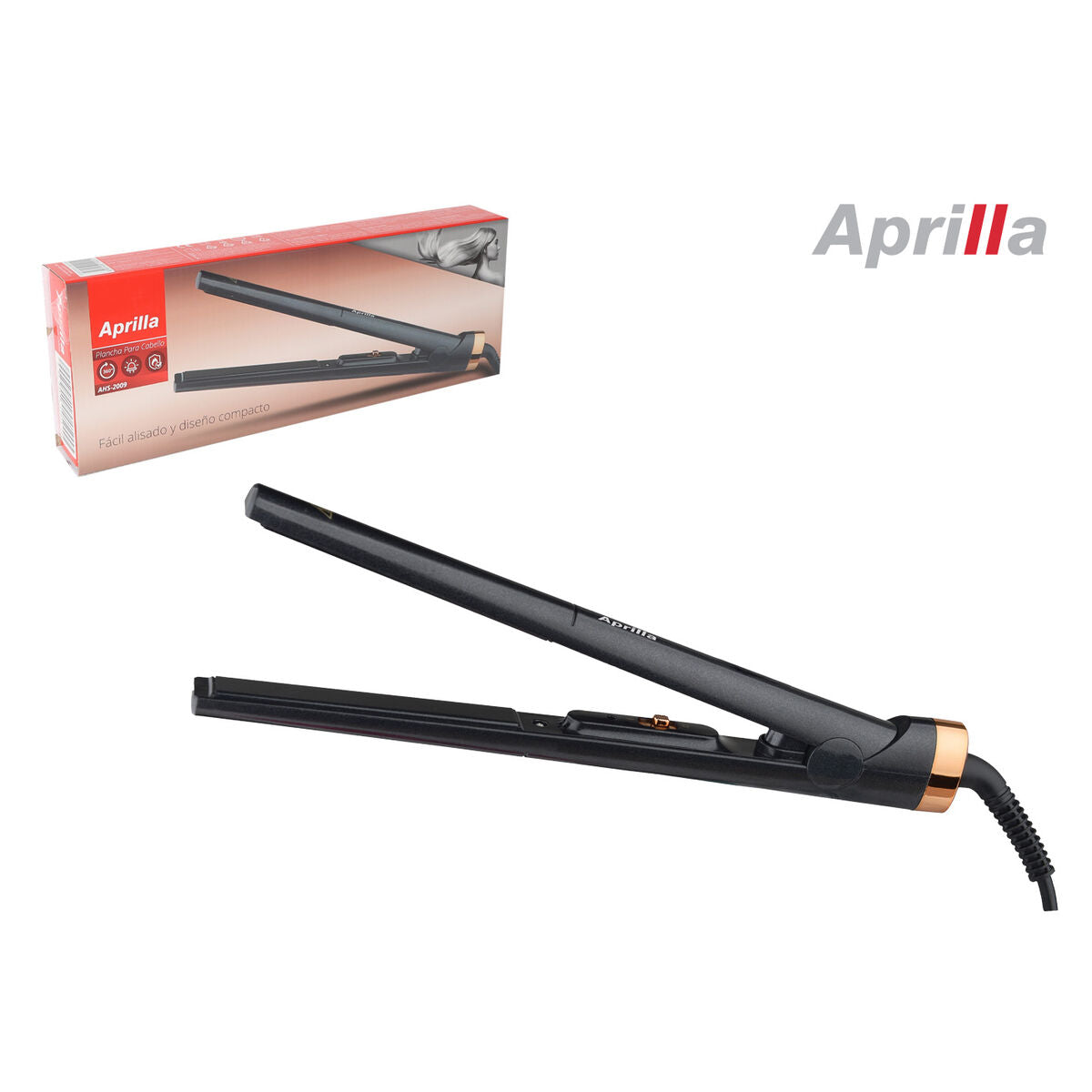 Hårglattemiddel Aprilla 25 W (6 enheder) produktemballage