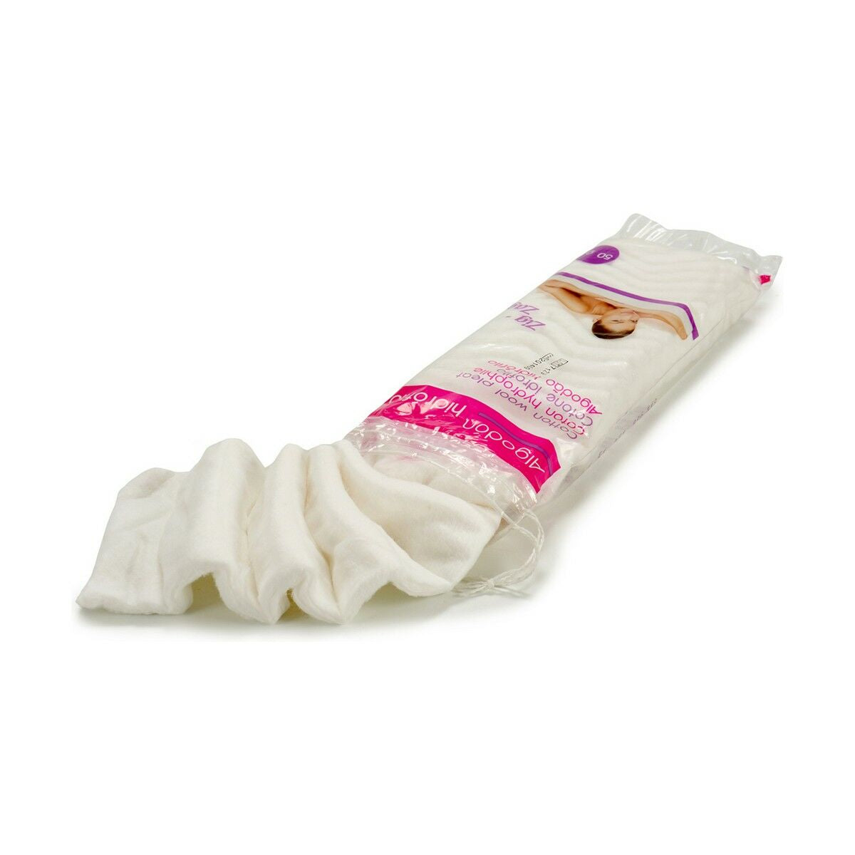 Bomuld 50 g Hvid (24 enheder) produktemballage
