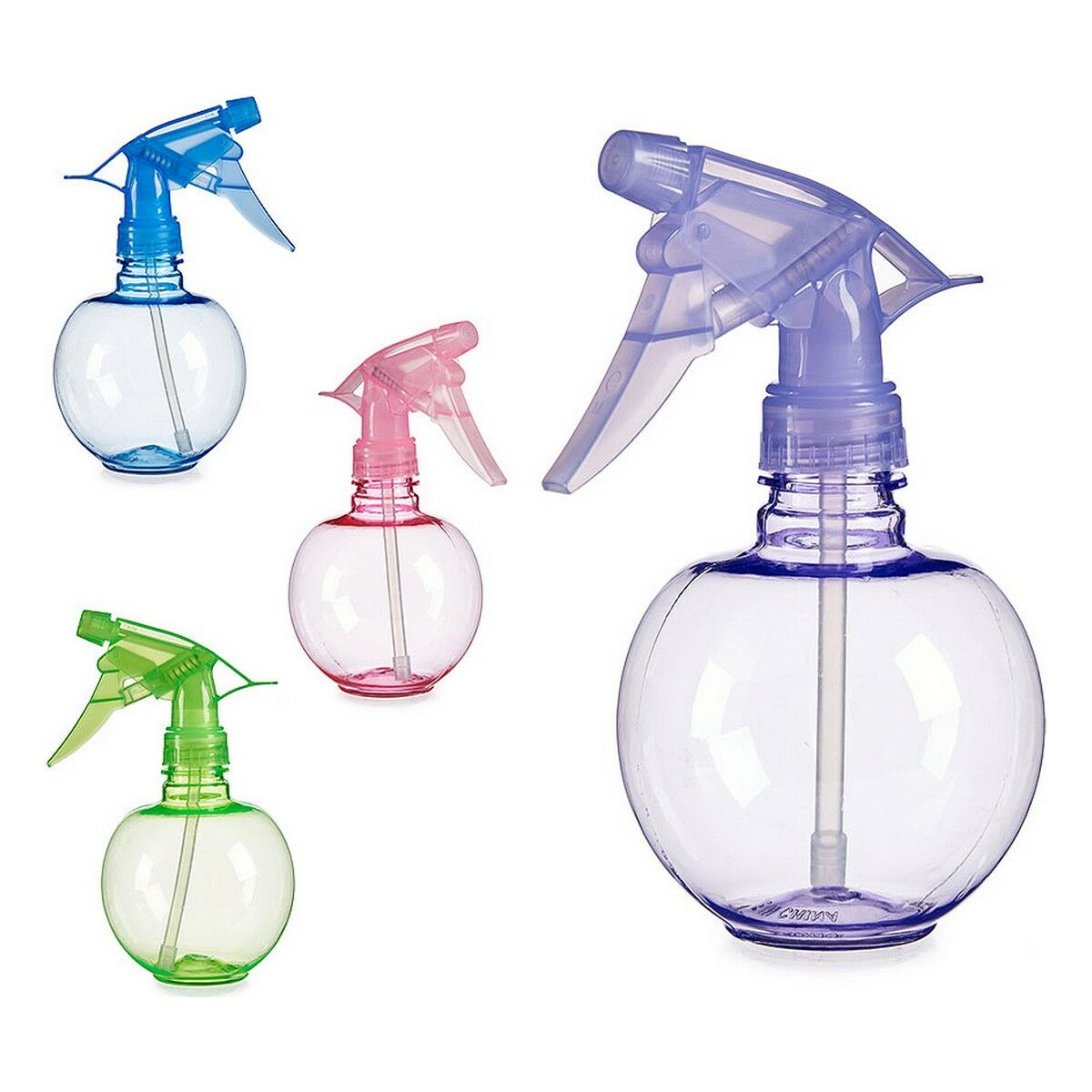 Sprøjte Berilo Blå Grøn Lilla Pink Plast 350 ml (12 enheder) produktemballage
