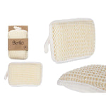 Body Svamp Berilo Hvid Beige 11 x 16,5 x 3 cm (12 enheder) produktemballage