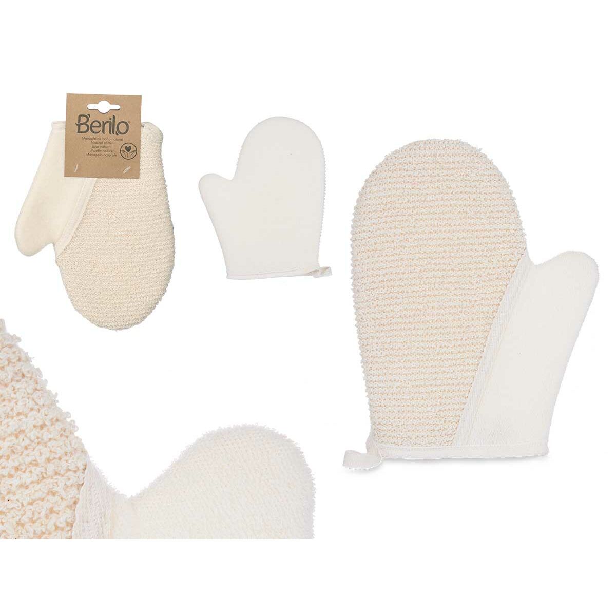 Eksfolierende Mitt Berilo Hvid Beige (12 enheder) produktemballage