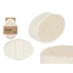 Body Svamp Berilo Hvid Beige 15 x 5 x 10 cm (12 Enheder) produktemballage
